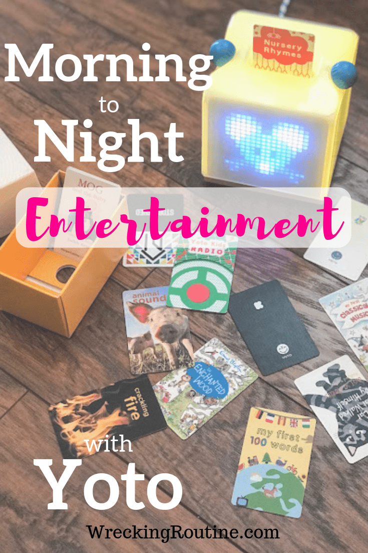 A Day Of Screen Free Toddler Entertainment with Yoto