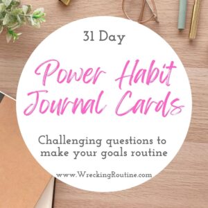 Power Habit Journal Cards