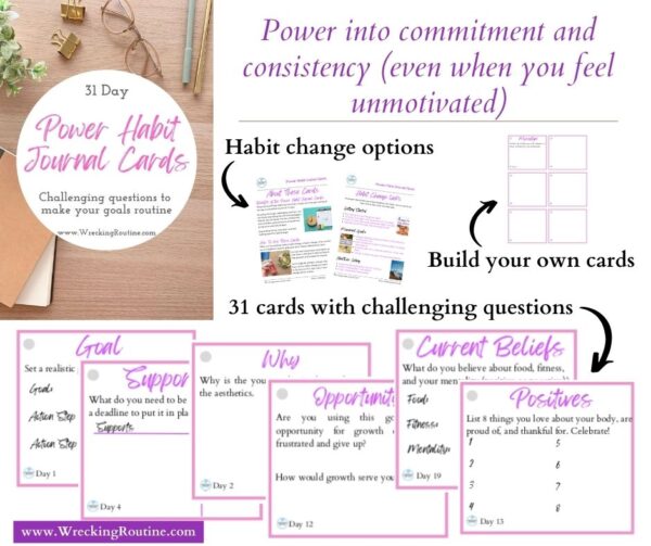 Power Habit Journal Cards - Brooke Selb
