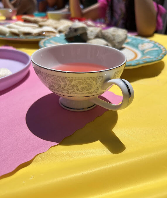 Simple and Creative Fairy Garden Tea Party